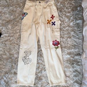 Pacsun Butterfly Cargo Pants